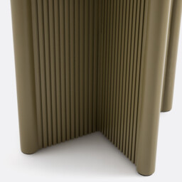 Isaia Acacia-Veneered Side Table - thumbnail 3
