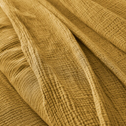 Kumla Plain Cotton Muslin Duvet Cover - thumbnail 4