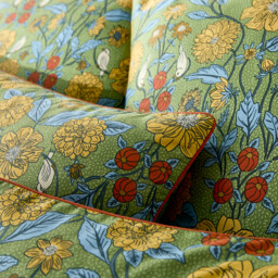 Johanna Cotton Satin Duvet Cover - thumbnail 4