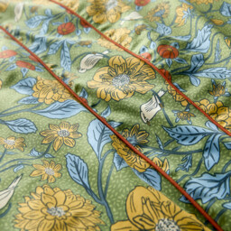 Johanna Cotton Satin Duvet Cover - thumbnail 3