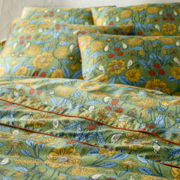 Johanna Cotton Satin Duvet Cover - thumbnail 2