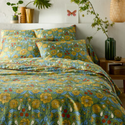 Johanna Cotton Satin Duvet Cover - thumbnail 1