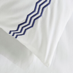 Magda Cotton Percale Pillowcase - thumbnail 4