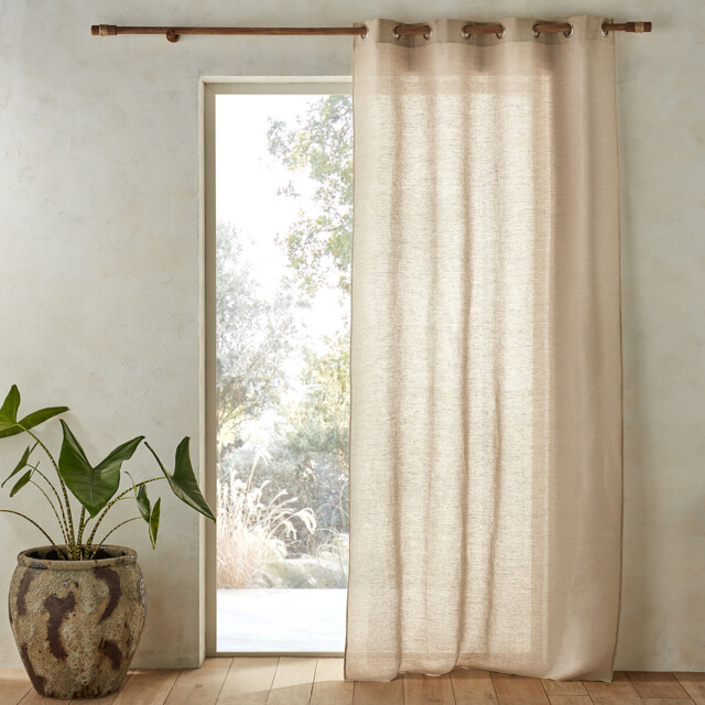 Colin Linen Eyelet Curtain - image 1