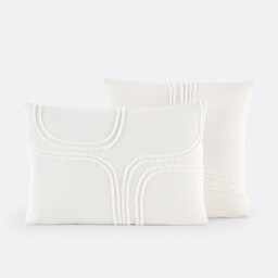 Massimo Tufted Cotton Pillowcase - thumbnail 1
