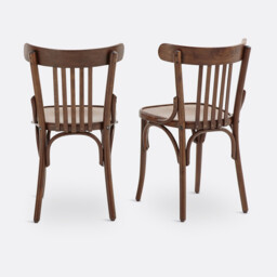 Set of 2 Bistro Spindle Back Chairs - thumbnail 3