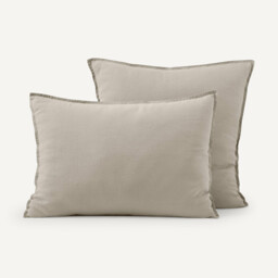 Elina Washed Linen Pillowcase - thumbnail 1