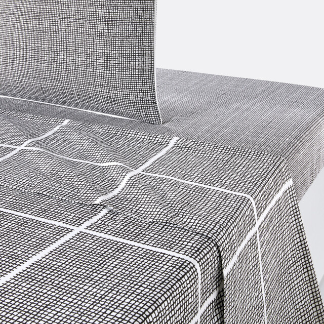 Jinties Check Cotton Flat Sheet - image 1