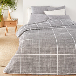 Jinties Check Cotton Flat Sheet - thumbnail 2
