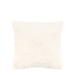 Winterglow Christmas Tree Sherpa Cushion - thumbnail 2