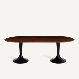Ovalo Walnut Oval Table Top, Length 220cm - thumbnail 3