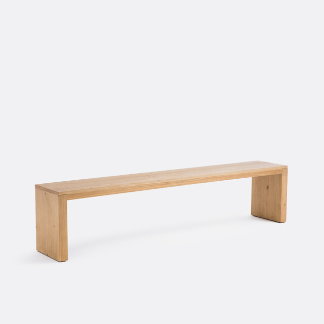 Malio 3-Seater Bench in Solid Pine - image 1