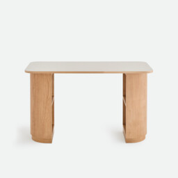 Fratti Desk with Storage with Fluted Legs - thumbnail 3