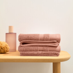 Kheops Face Towels in Egyptian Cotton 600g/m2 in Set of 4 - thumbnail 2