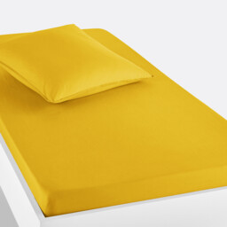 Scenario 100% Washed Cotton Fitted Sheet