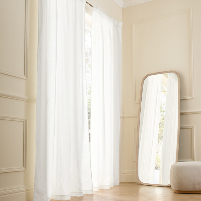 Private Washed Linen Curtain - image 1