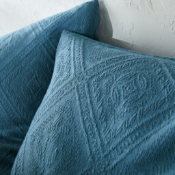Indo Cotton Jacquard Bedspread - thumbnail 3