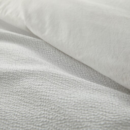 Seersucker Washed Cotton Duvet Cover - thumbnail 4