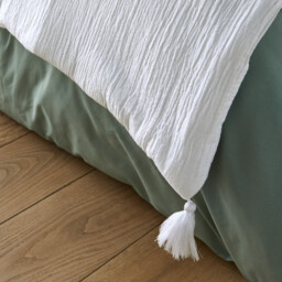 Kumla Cotton Muslin Quilted Bedspread - thumbnail 3