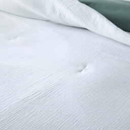 Kumla Cotton Muslin Quilted Bedspread - thumbnail 2