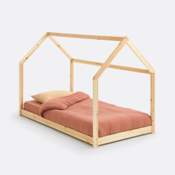 Archi Cabin Bed in Solid Pine with Bed Base - thumbnail 1