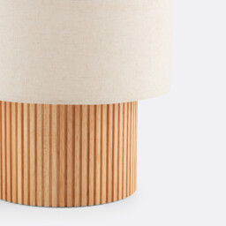 Bruisse Ash and Linen Floor Lamp - thumbnail 4