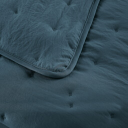 Loja Washed Microfibre Quilted Bed Cover - thumbnail 3