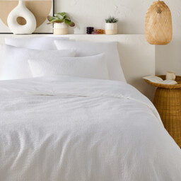 Tifly Honeycomb 100% Washed Cotton Duvet Cover - thumbnail 1