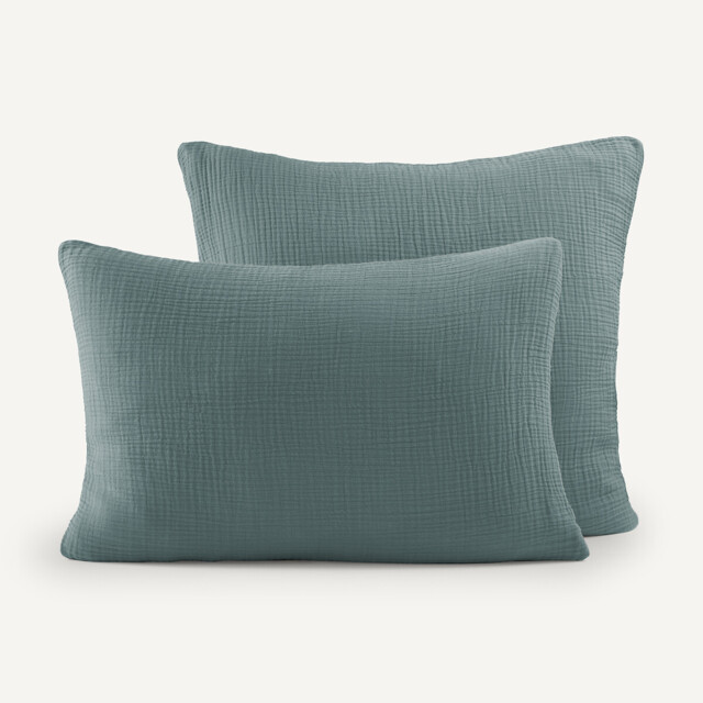 Yafa 100% Organic Cotton Muslin 200 Thread Count Pillowcase - image 1