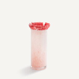 Eloria Chiselled Glass Vase H26.5cm
