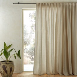 Colin Linen Flemish Pleated Curtain