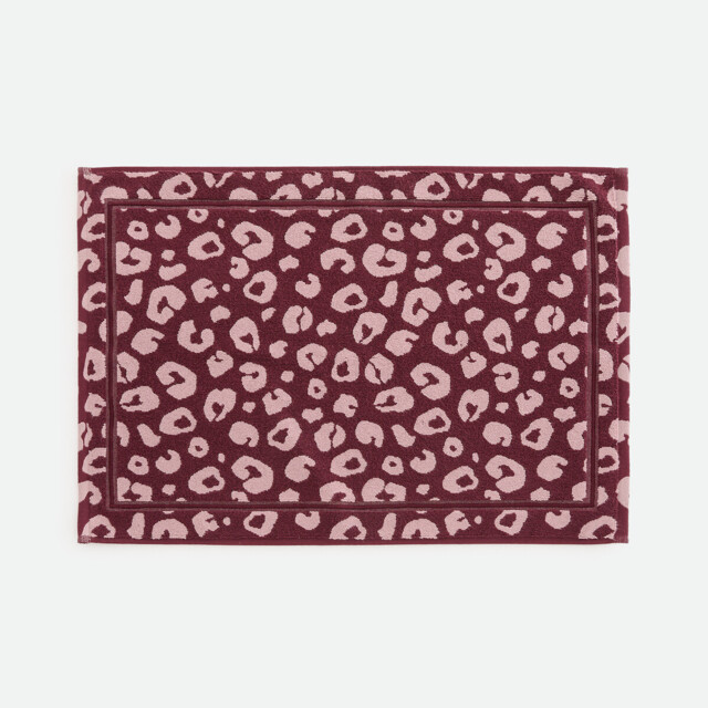 Zani Printed Bouclé Towelling 1100g Bath Mat - image 1