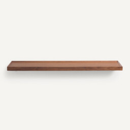 Tidder Wall Shelf in Walnut and Veneer L100cm - thumbnail 2