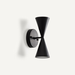 Bisbille Metal Exterior Double Wall Light - thumbnail 4