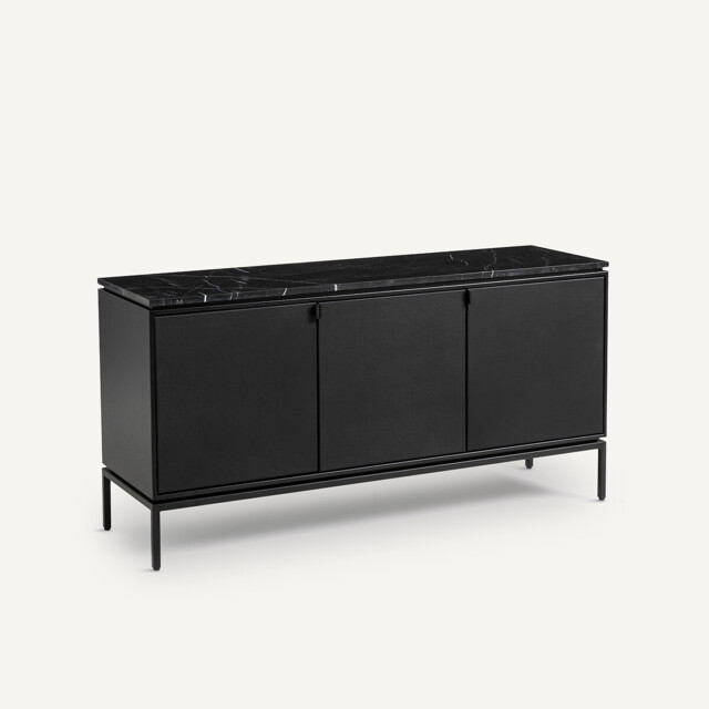 Hitha Marble & Metal Sideboard - image 1