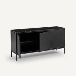 Hitha Marble & Metal Sideboard - thumbnail 3