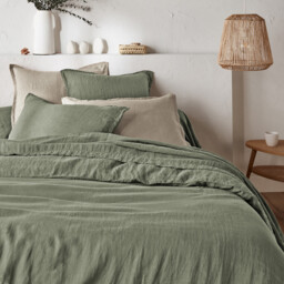 Linot Washed Linen Pillowcase - thumbnail 4