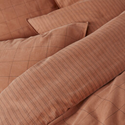 Monille Washed Cotton Duvet Cover - thumbnail 2