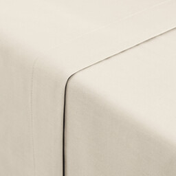 Scenario Plain Cotton Percale 200 Thread Count Flat Sheet - thumbnail 2