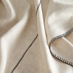 Tojos 100% Washed Linen Hidden Tab Curtain - thumbnail 4