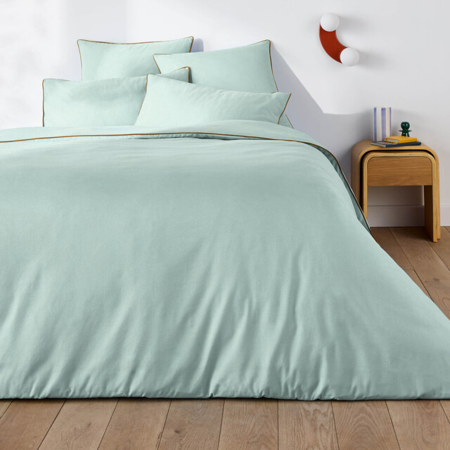 Macha Plain Cotton Duvet Cover - image 1