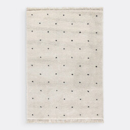 Ava Spotted Fringed Berber-Style Rug - thumbnail 3