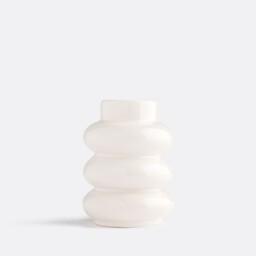 Cleona Ceramic Vase, Height 12.5cm