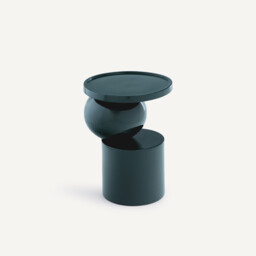 Glossy Acacia Side Table with A Glossy Finish - thumbnail 3