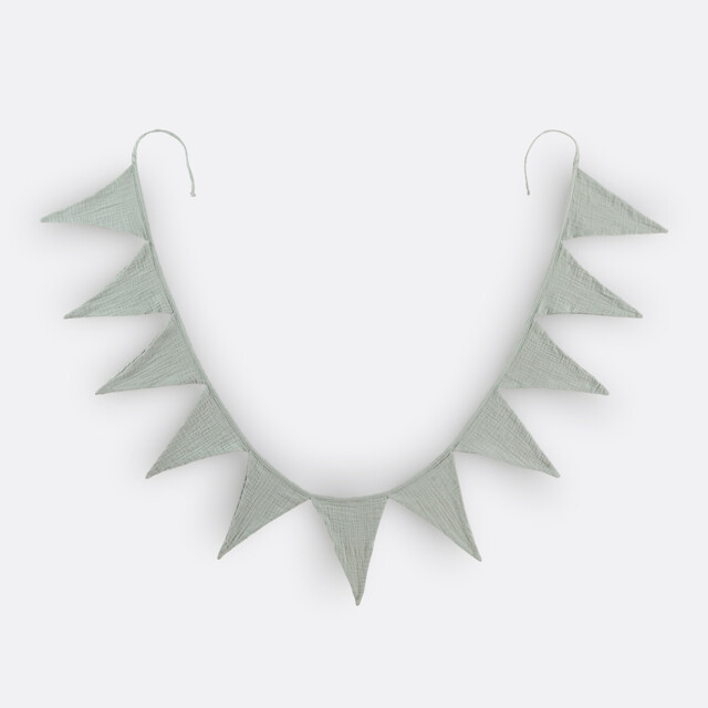 Kumla Cotton Muslin Pennant Garland - image 1