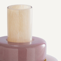 Maveo Blown Glass Vase with 5 Rings H32cm - thumbnail 3