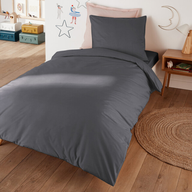 Scenario Kids' Cotton Percale 200 Thread Count Duvet Cover - image 1