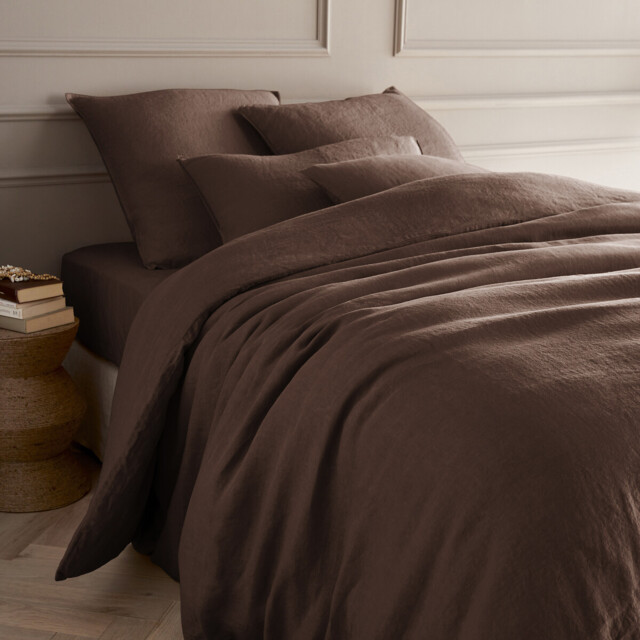 Elina Washed Linen Duvet Cover - image 1