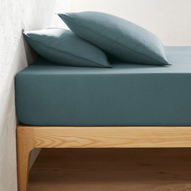 Clara 30cm Brushed Cotton Fitted Sheet - image 1