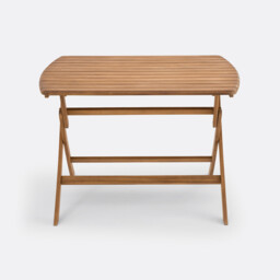 Palera Folding Acacia Garden Table - thumbnail 2